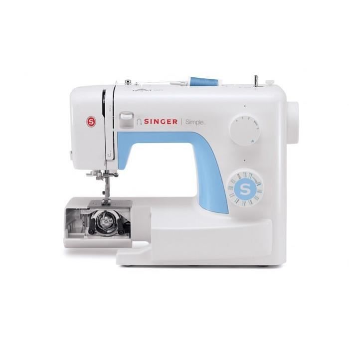 Machine a coudre - SINGER - Simple MC 3221 - 21 programmes - Enfilage automatique - Boutonniere automatique