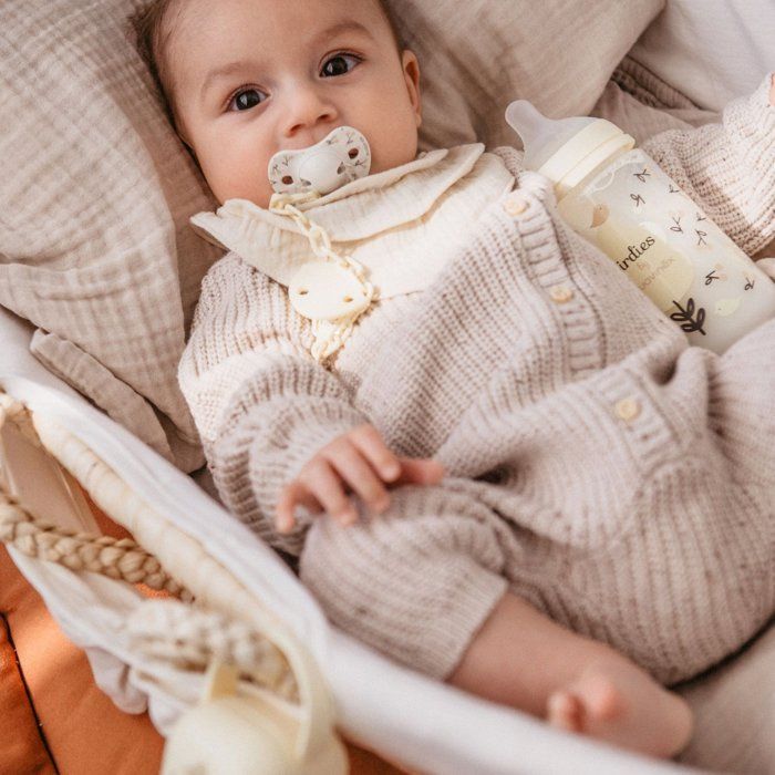 Porte-sucette - SUAVINEX - Birdies - Des la naissance - Beige