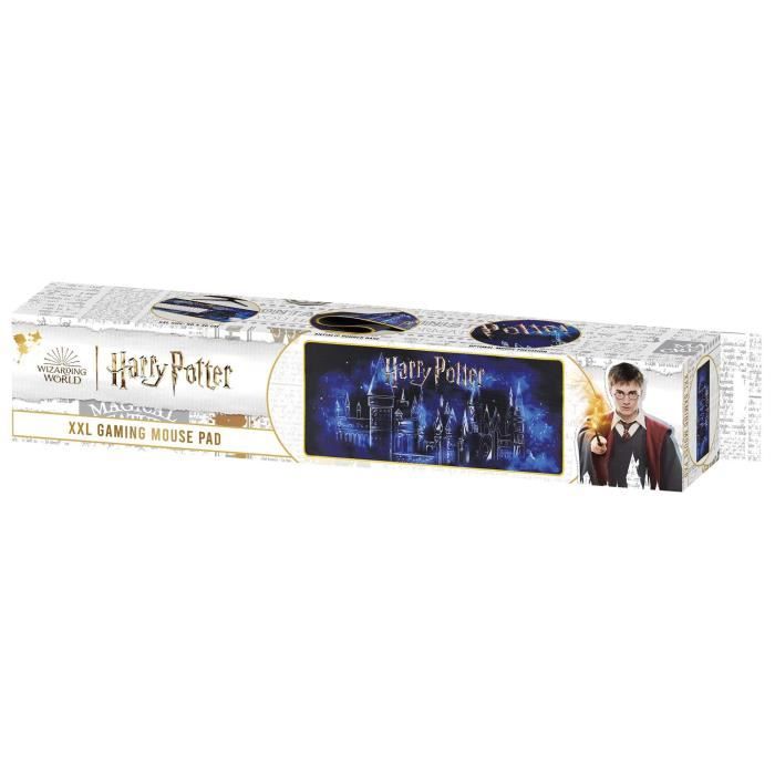Tapis de souris XXL - SUBSONIC - Harry Potter - 90 cm x 40 cm - Tapis de bureau gaming - Licence officielle