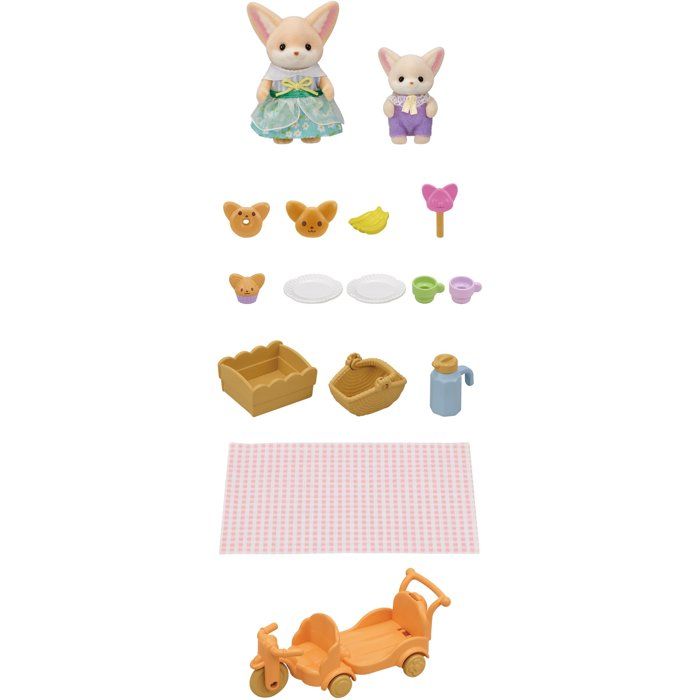 Le set de pique-nique des freres et soeurs Fennec - Sylvanian Families - 5698