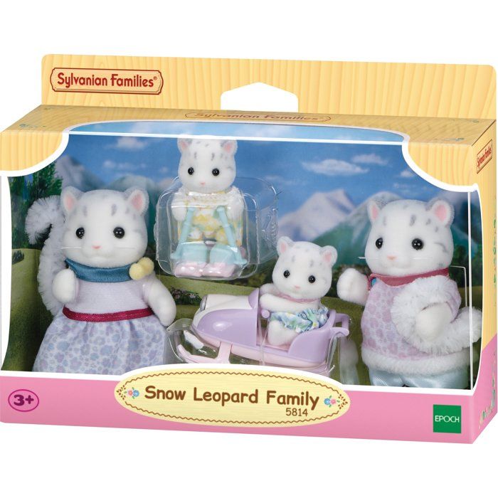 La famille Panthere des neiges - Sylvanian Families - 5814