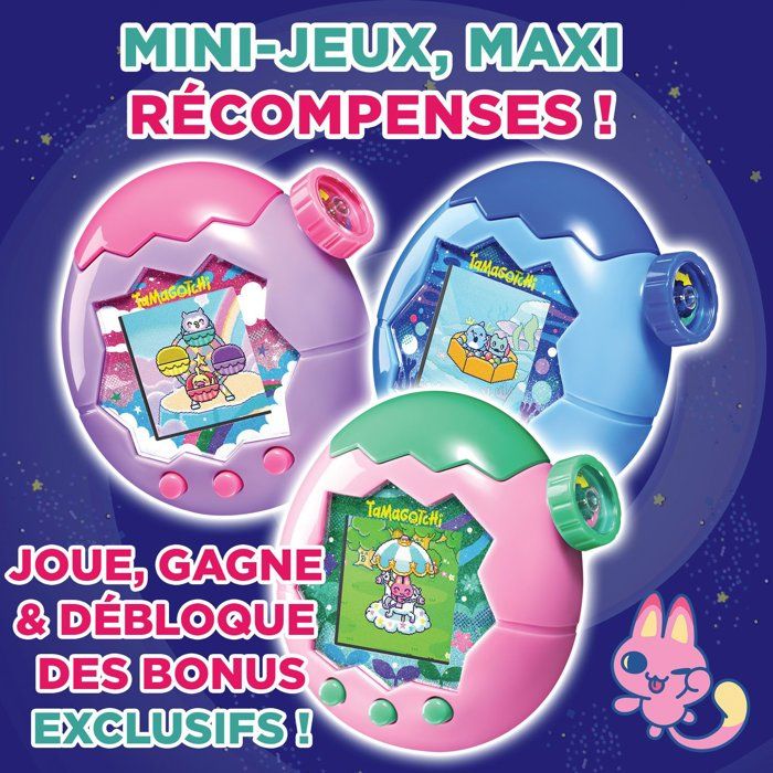 Tamagotchi - BANDAI - Tamagotchi Paradise - Modele Foret - Animal Virtuel a élever - Tamagotchi avec molette de Zoom - 43424