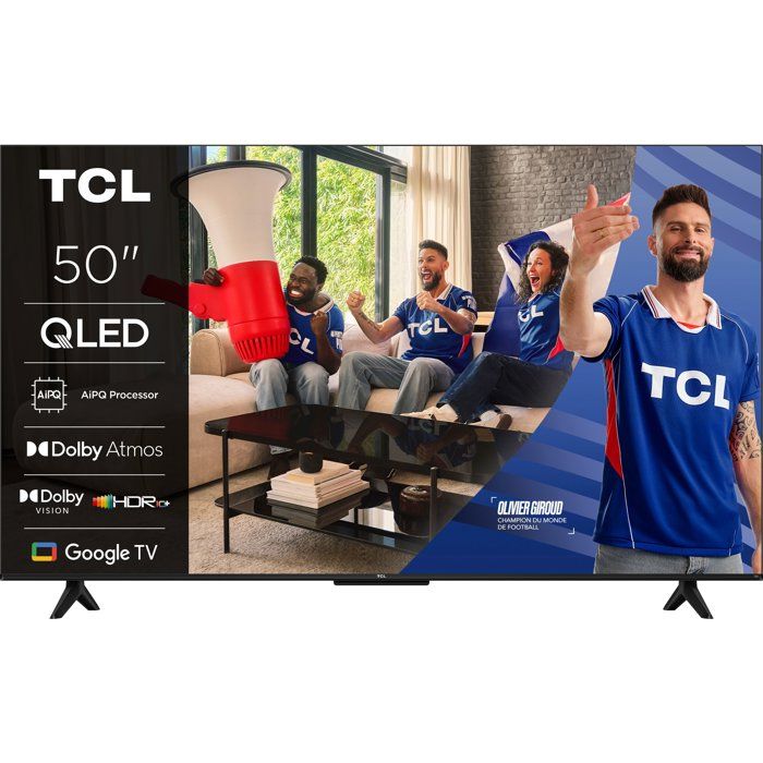 TCL 50T69C - TV QLED 50 (127 cm) - 4K UHD 3840x2160 - HDR10+ - Android TV - 3xHDMI 2.1 - WiFi