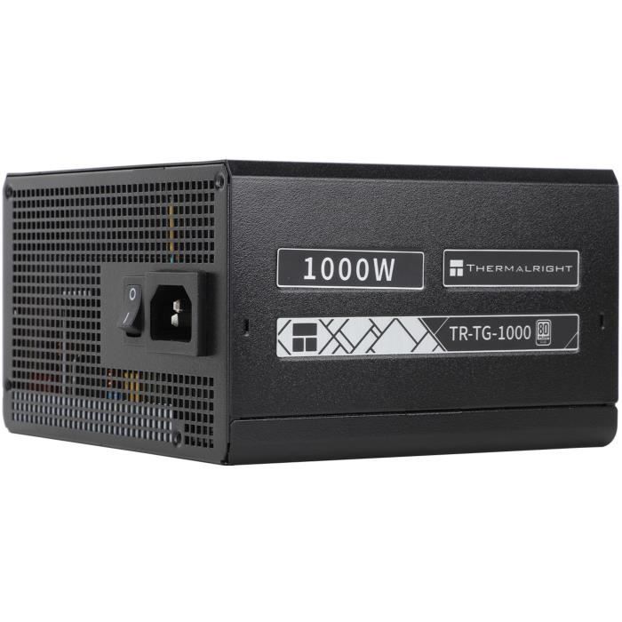 THERMALRIGHT - TG1000 - Alimentation PC - 1000 W - 80+ Gold - ATX3.0 - Full modulaire - PCI-E 5.0 Noir