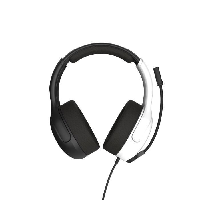 Casque gaming filaire - TURTLE BEACH - TBS-8003-05 - Airlite Fit - Sous licence officielle Nintendo pour Switch™ 2 - Noir & Blanc