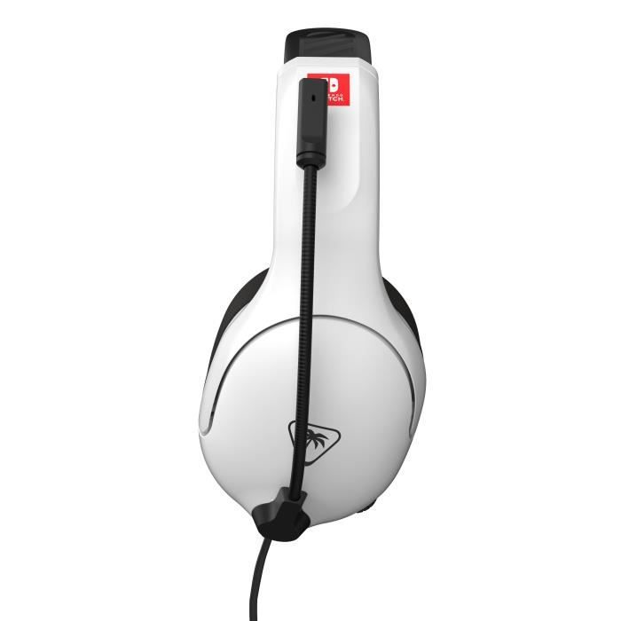 Casque gaming filaire - TURTLE BEACH - TBS-8003-05 - Airlite Fit - Sous licence officielle Nintendo pour Switch™ 2 - Noir & Blanc