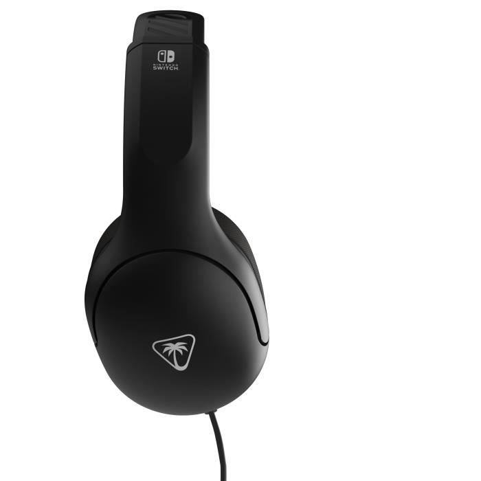 Casque gaming filaire - TURTLE BEACH - TBS-8003-05 - Airlite Fit - Sous licence officielle Nintendo pour Switch™ 2 - Noir & Blanc