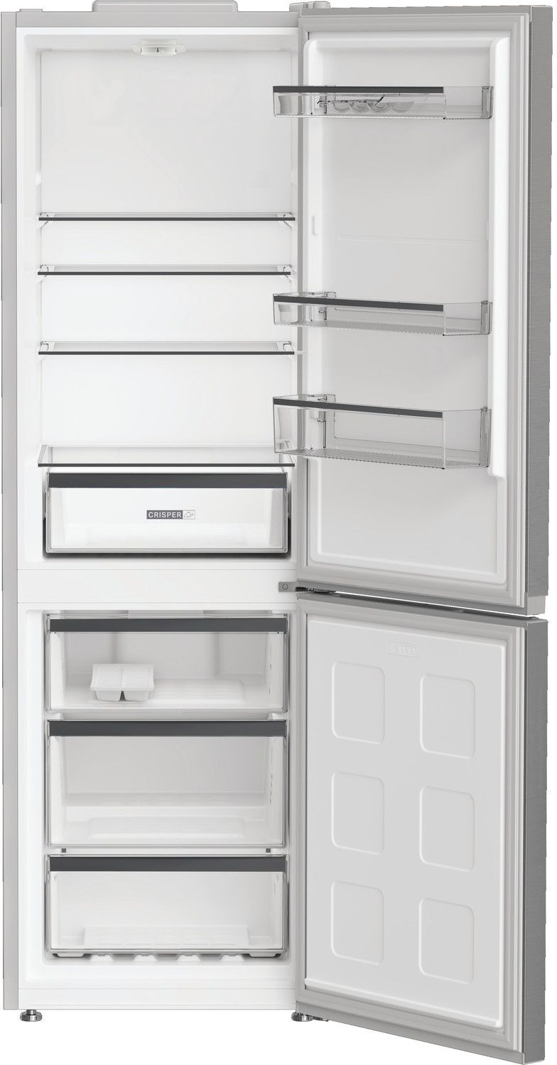 Réfrigérateur combiné - WHIRLPOOL - WHKH1361XP4E - 324 L - Congélateur NoFrost - 6e sens - Classe E - 186.5x59.5x66.3 - Inox