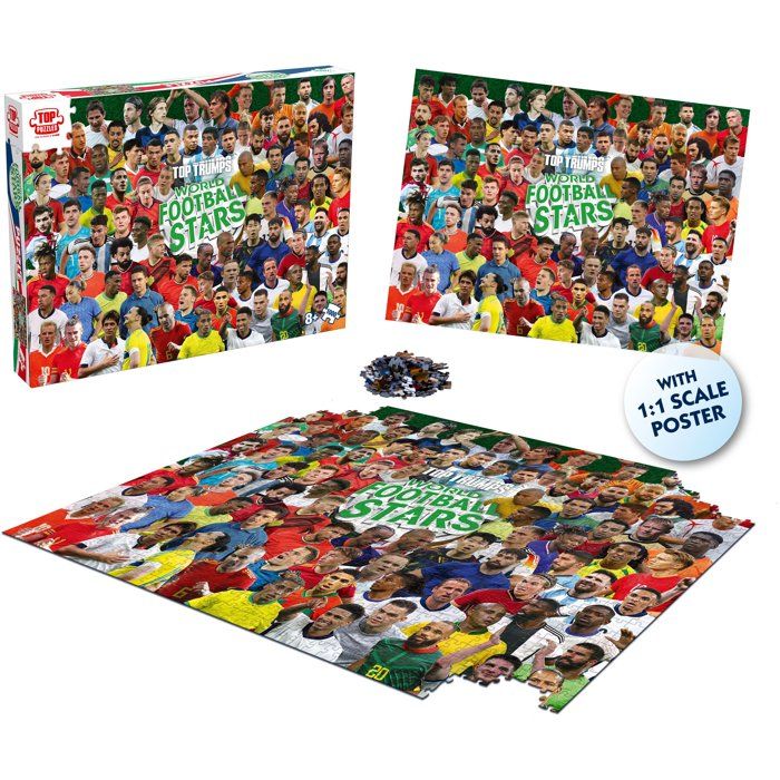 Puzzle - WINNING MOVES - World Football Stars 2026 - 1000 pieces - Des 8 ans