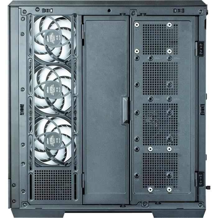 Boîtier PC - ZALMAN - P50 DS - Moyen tour - ATX - Noir - Verre trempé - USB-C et A-RGB