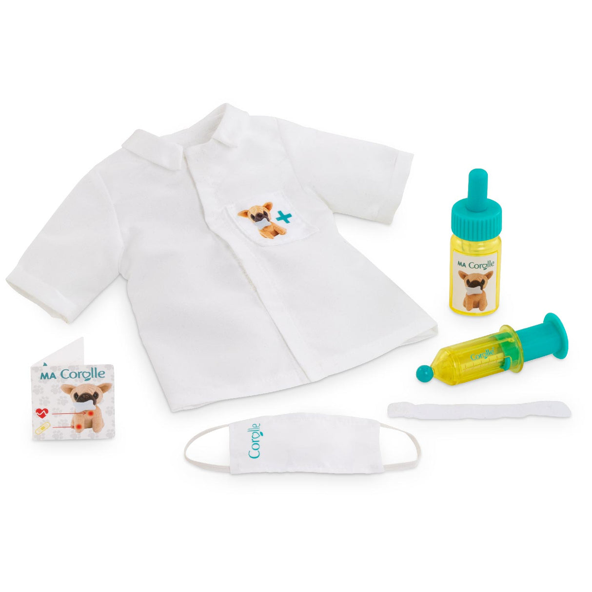 Accessoires poupée - COROLLE - Kit de Jeu Vétérinaire - Pour poupée 36 cm - 6 accessoires - Des 4 ans