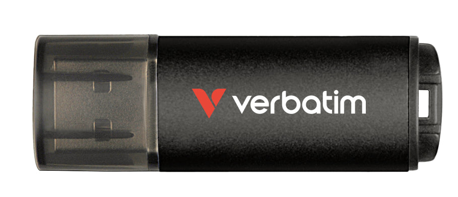 Clé USB 3.2 Verbatim V200 Metal - 64Go (Noir)