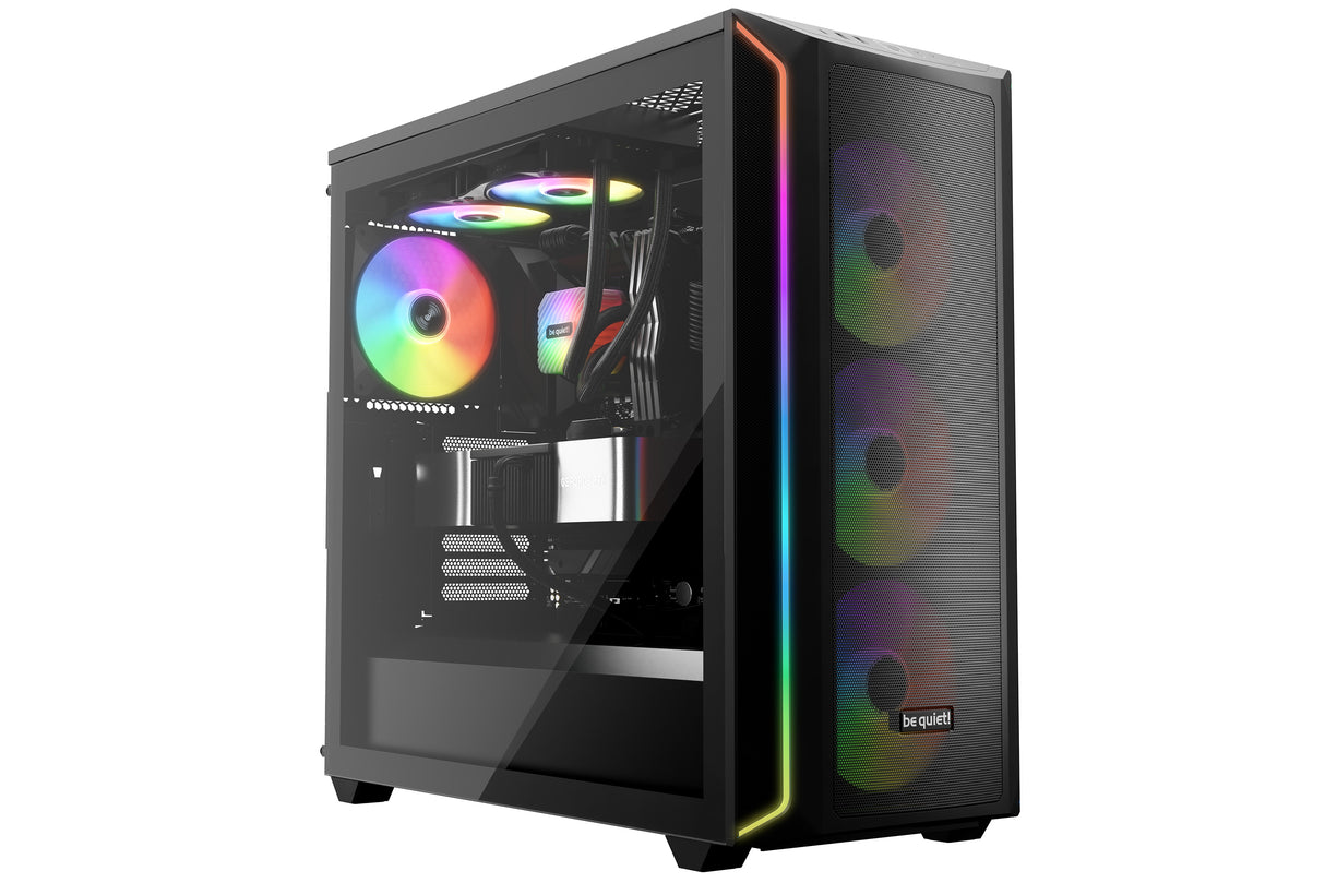 Ventilateur de boitier be quiet! Light Wings LX High Speed RGB - 12cm (Noir)