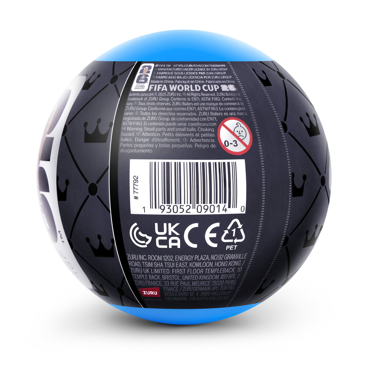 Capsule surprise - Figurine - ZURU - FIFA Ballers S1 - Modele aléatoire - Des 3 ans