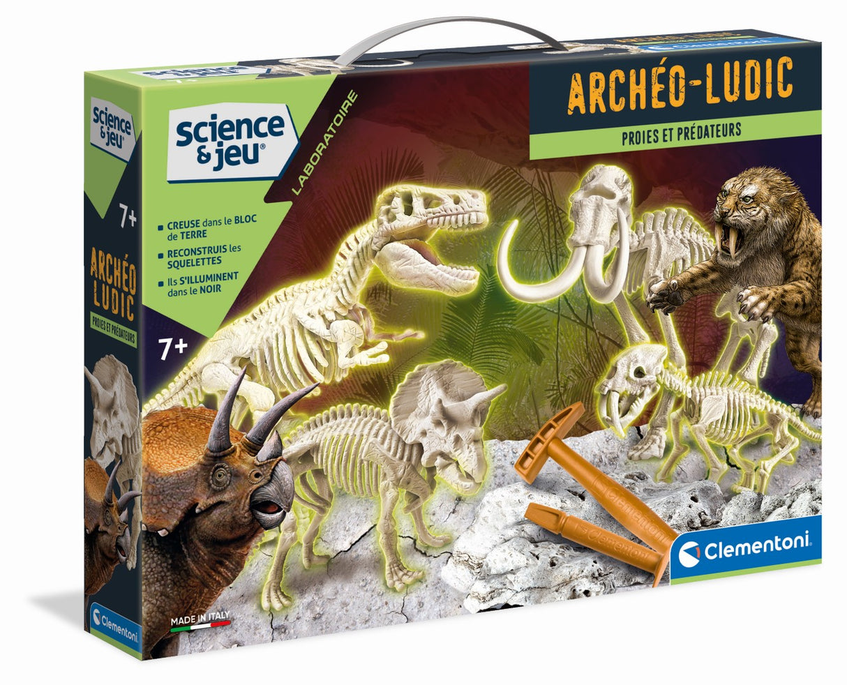 Clementoni - Science & Jeu - Archéo Ludic - Proies et Prédateurs