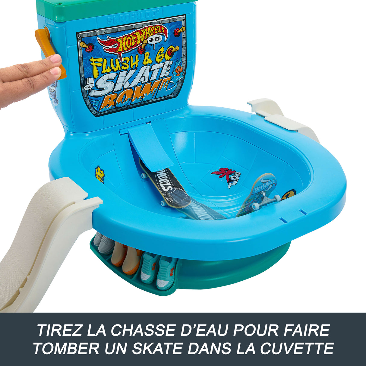 Hot Wheels Skate-Tirez la Chasse : C'est Parti !-Coffret fingerboard HXL16