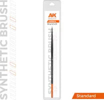 AK Interactive Pinceau Synthetique - Round (Taille 4/0)