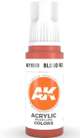 Ak Interactive Pot de Peinture - Blood Red (17 ml)