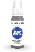 Ak Interactive Pot de Peinture - Dark Aluminium (17 ml)