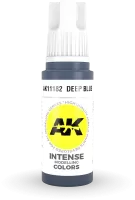 Ak Interactive Pot de Peinture - Deep Blue (17 ml)