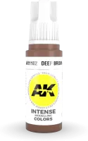 Ak Interactive Pot de Peinture - Deep Brown (17 ml)