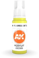 Ak Interactive Pot de Peinture - Fluorescent Yellow (17 ml)