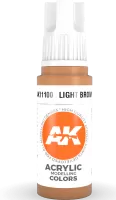 Ak Interactive Pot de Peinture - Light Brown (17 ml)