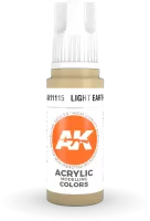 Ak Interactive Pot de Peinture - Light Earth (17 ml)