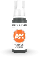 Ak Interactive Pot de Peinture - Ocean Blue (17 ml)