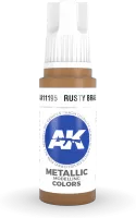 Ak Interactive Pot de Peinture - Rusty Brass (17 ml)