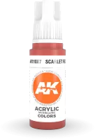 Ak Interactive Pot de Peinture - Scarlet Red (17 ml)