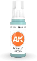 Ak Interactive Pot de Peinture - Snow Blue (17 ml)