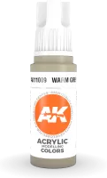 Ak Interactive Pot de Peinture - Warm Grey (17 ml)