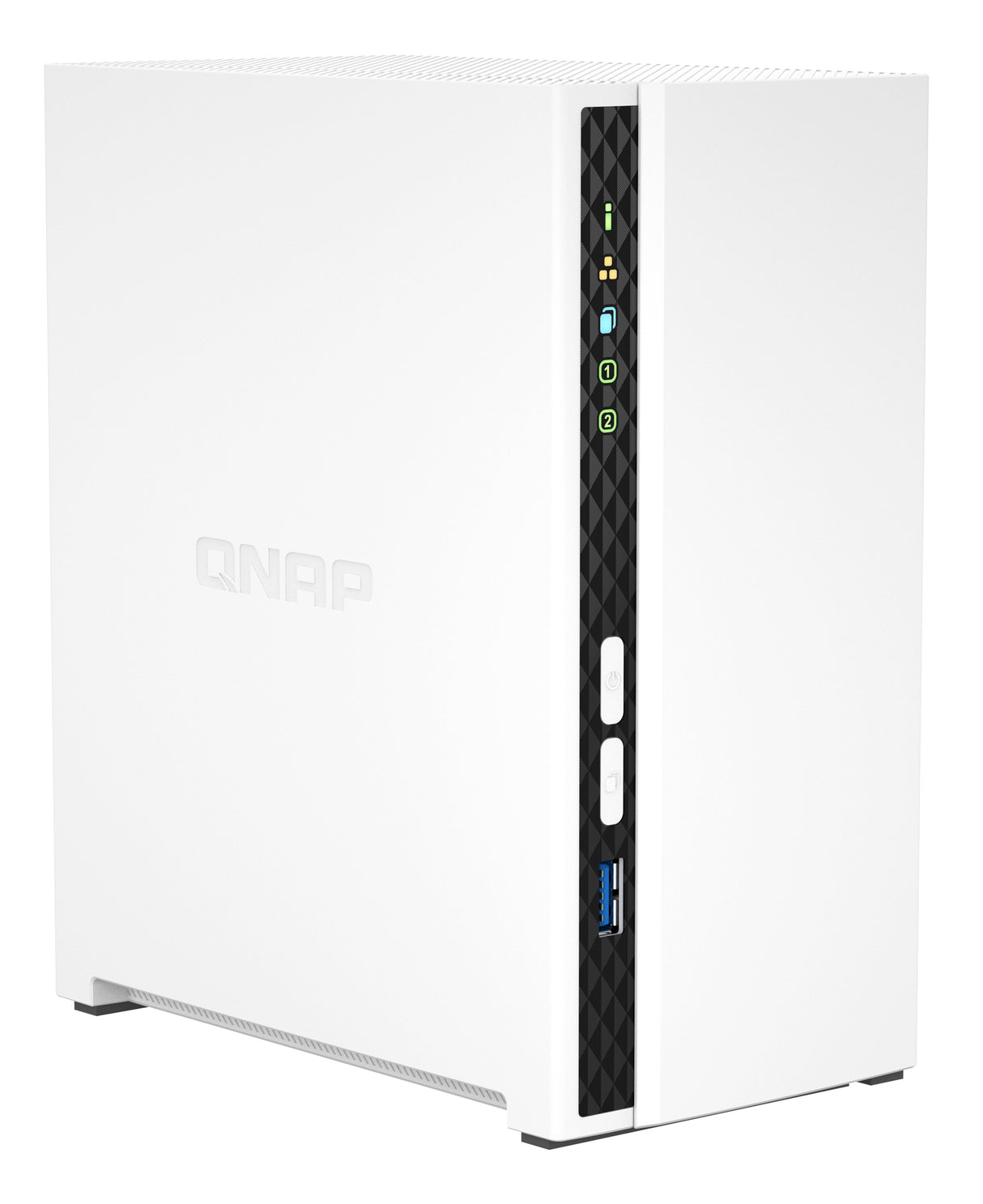 Serveur NAS Qnap TS-233 - 2 baies (Blanc)