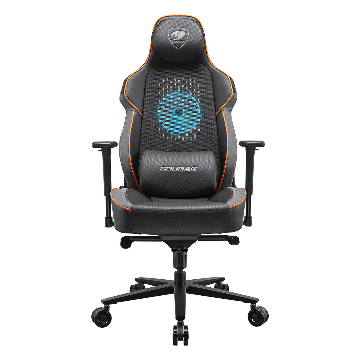 Fauteuil Cougar NxSys Aero RGB (Noir/Orange)