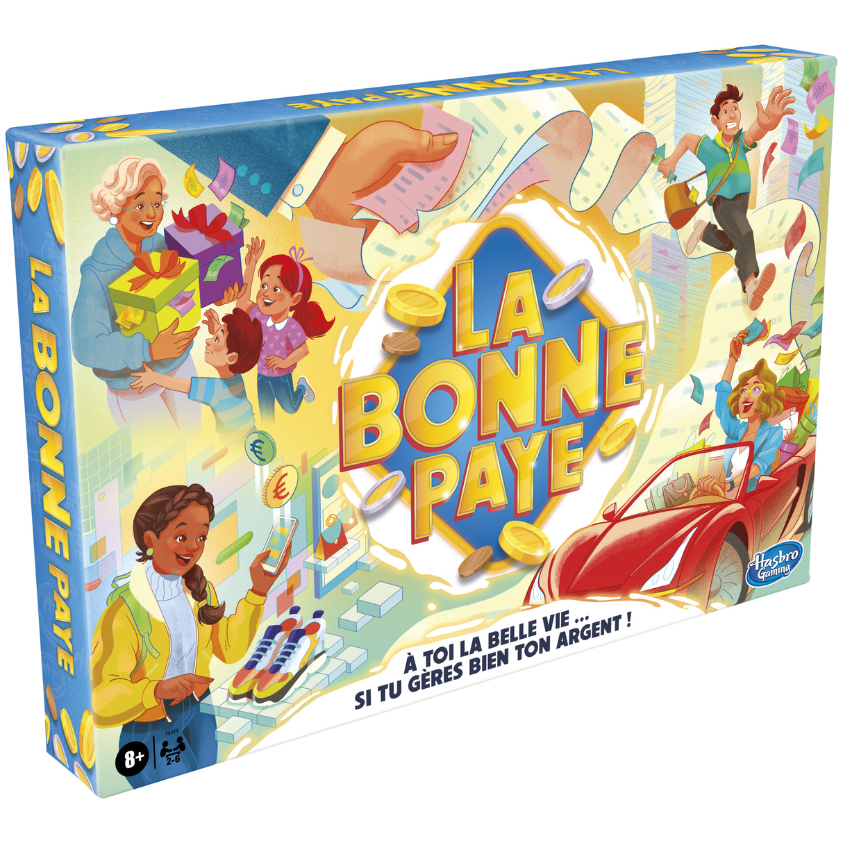 La Bonne Paye, nouvelle génération, Jeu de société en Famille, a partir de 8 Ans, 2 a 6 Joueurs