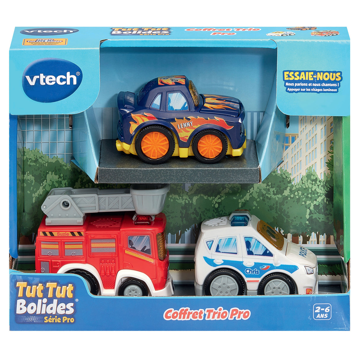 TUT TUT BOLIDES - VÉHICULES SÉRIE PRO - COFFRET TRIO