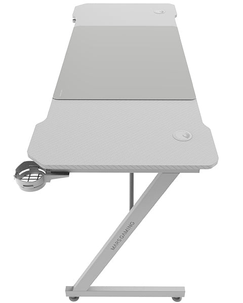 Bureau Gamer Mars Gaming MGD-X - 160cm (Blanc)