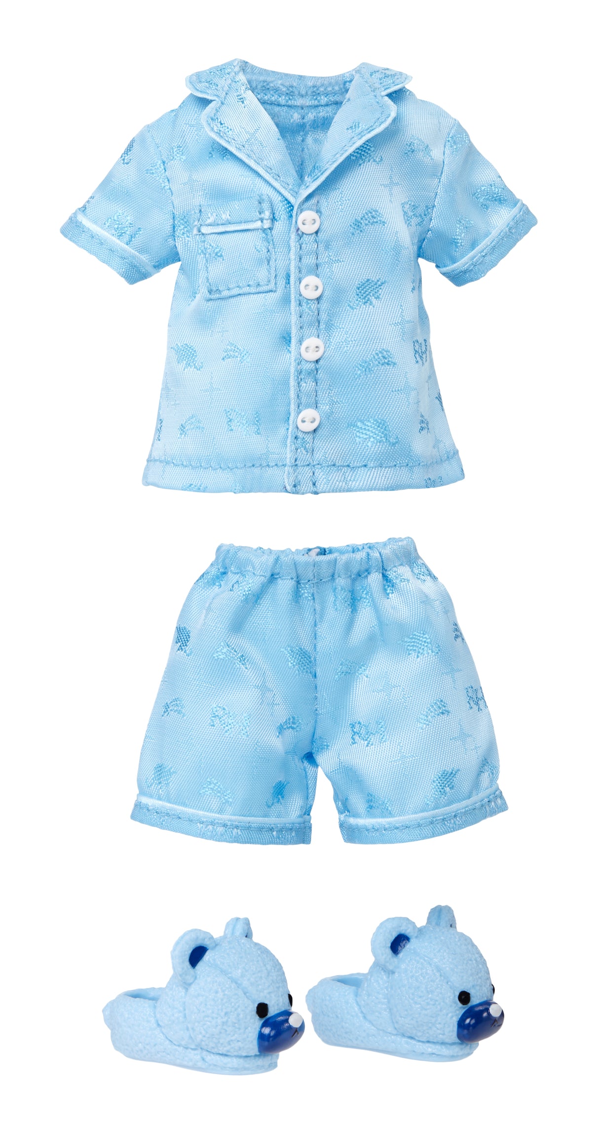 Junior High Pyjama Party - Poupée mannequin articulée 22 cm - Skyler (Bleue) - Nombreux accessoires - a partir de 4 ans
