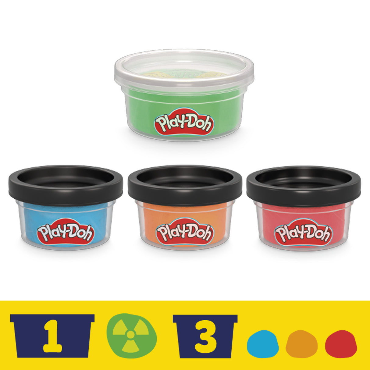 Play-Doh Hulk Écrase tout, coffret pâte a modeler avec figurine Hulk, a partir de 4 ans, Marvel