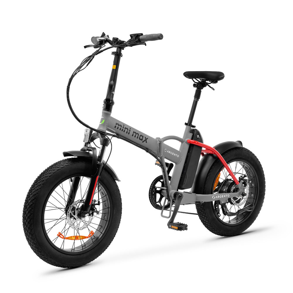 Vélo électrique pliable Argento MiniMax Rouge Moteur Bafang 36V/250W/60Nm , Batt
