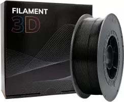 Bobine de Filament PLA 3D Noir é1,75mm - 1kg