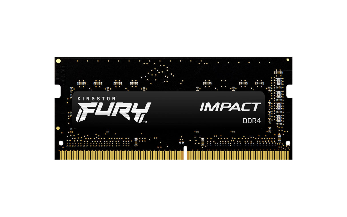 Barrette mémoire 8Go SODIMM DDR4 Kingston Fury Impact 3200Mhz (Noir)