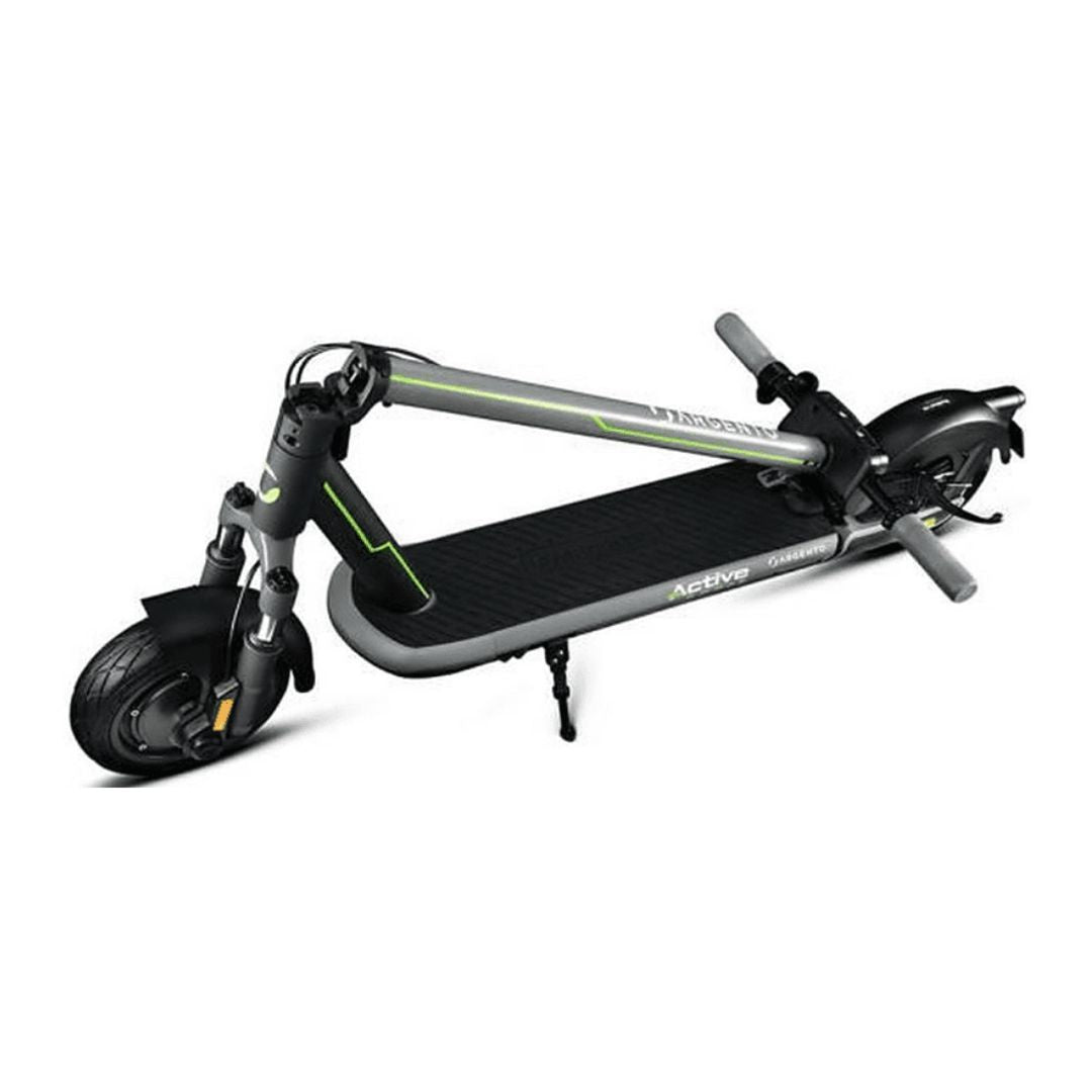 Trottinette elec ARGENTO SPORT Cadre ALU moteur 500W brushless Pneu 10'' Frein