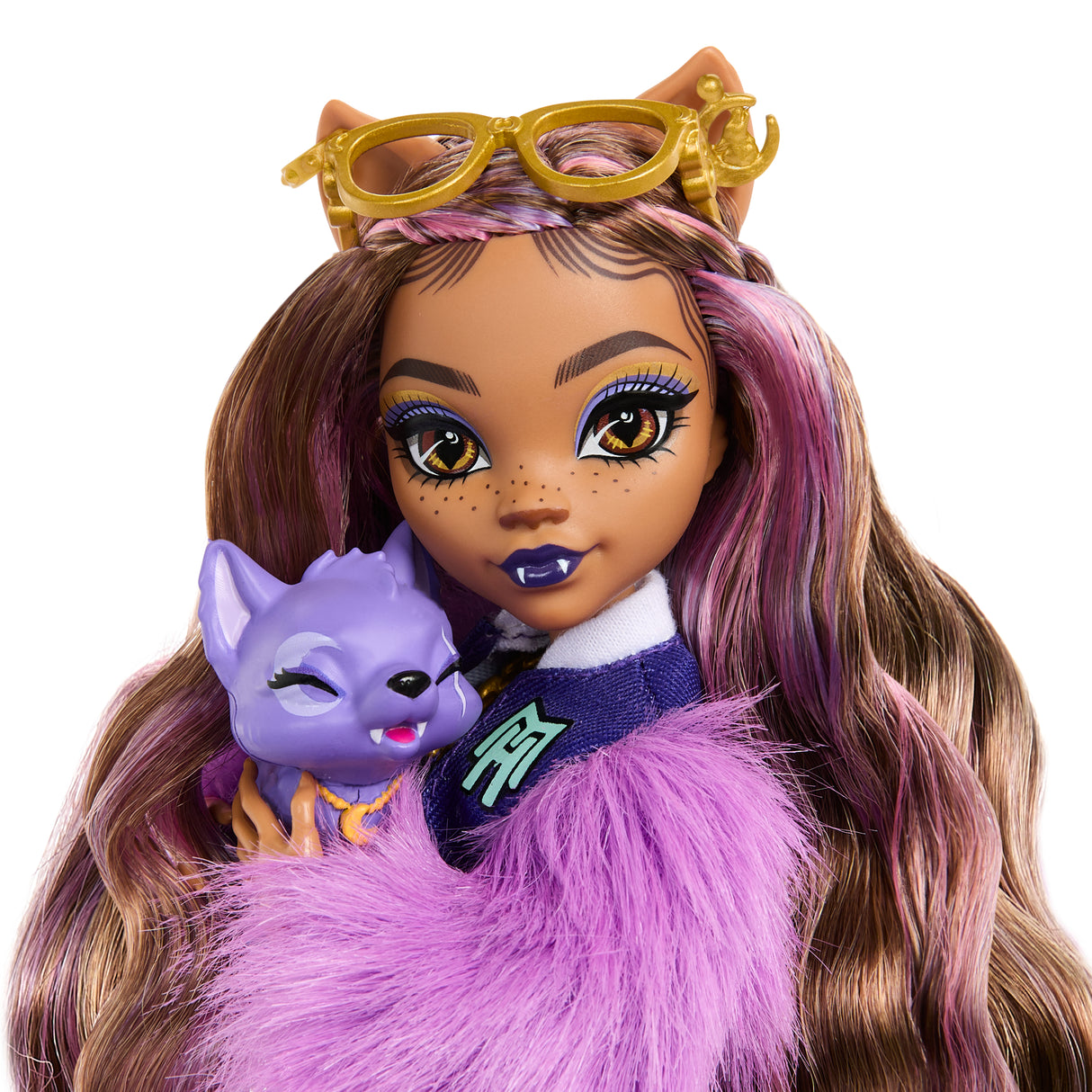 Monster High-Clawdeen Wolf-Poupée avec chien Crescent et accessoires HRP65