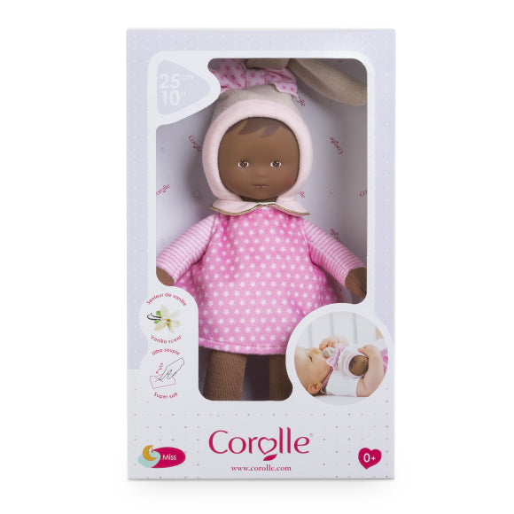 Doudou - COROLLE - Miss Rose Reves d'Étoiles - 25 cm - Des la naissance