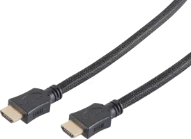 Cable HDMI 1.4 Shiverpeaks M/M 2m (Noir)