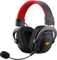 Casque Gamer sans fil Havit Fuxi H2002BG (Noir/Rouge)