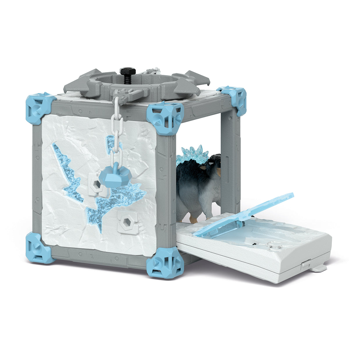 BattleCave Rat de Glace, Extension de l'arene, SCHLEICH 42676 Eldrador Creatures, des 7 ans