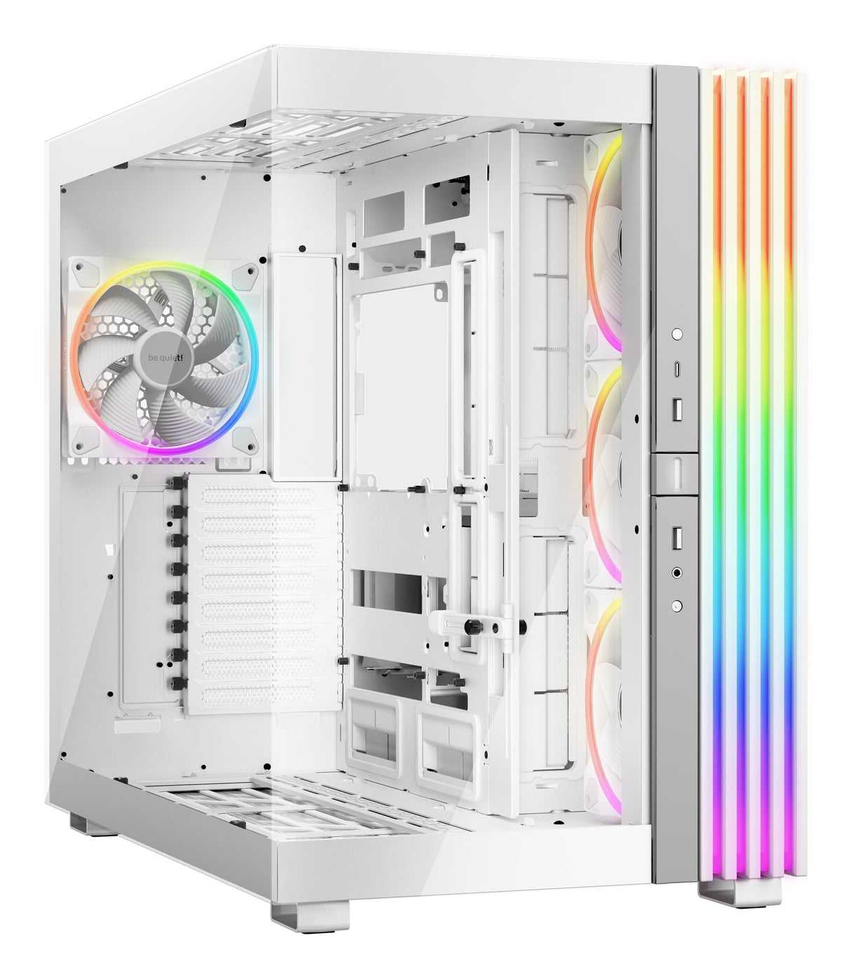 Boitier Grand Tour E-ATX be quiet! Light Base 900 FX RGB avec panneaux vitrés (Blanc)